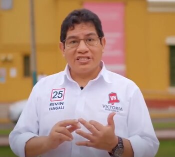 Rivin Yangali, quien visitó al