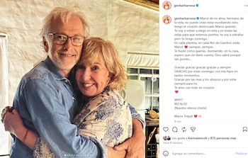 Georgina Barbarossa y Marcelo Trepat