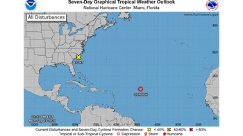 El potencial ciclón tropical 8