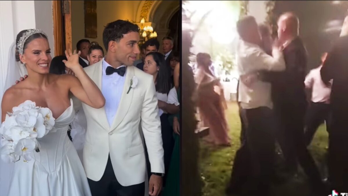 La Boda de ensueño de Alejandra Baigorria y Said Palao que termina en pelea - Infobae