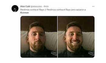 Los mejores memes tras la salida de Koeman del Barcelona