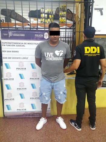 Torrico tras su detención