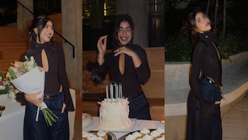 Cami Mayan celebró su cumpleaños número 27: globos, amigos y vino