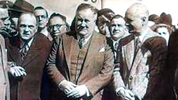 Spruille Braden, el embajador norteamericano, quien se enfrentó a Perón