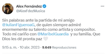 (Twitter/@AlexFdezMusica)