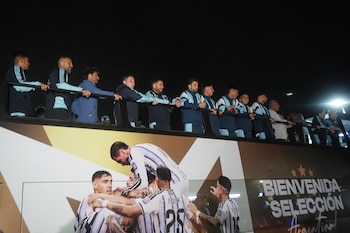 Recibimiento Selección Argentina - Ezeiza - Predio AFA