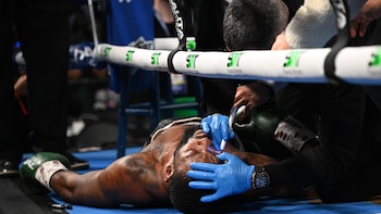 Terminó el round, era atendido