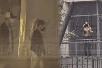 Jean Deza fue captado ingresando