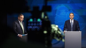 Los candidatos presidenciales uruguayos se