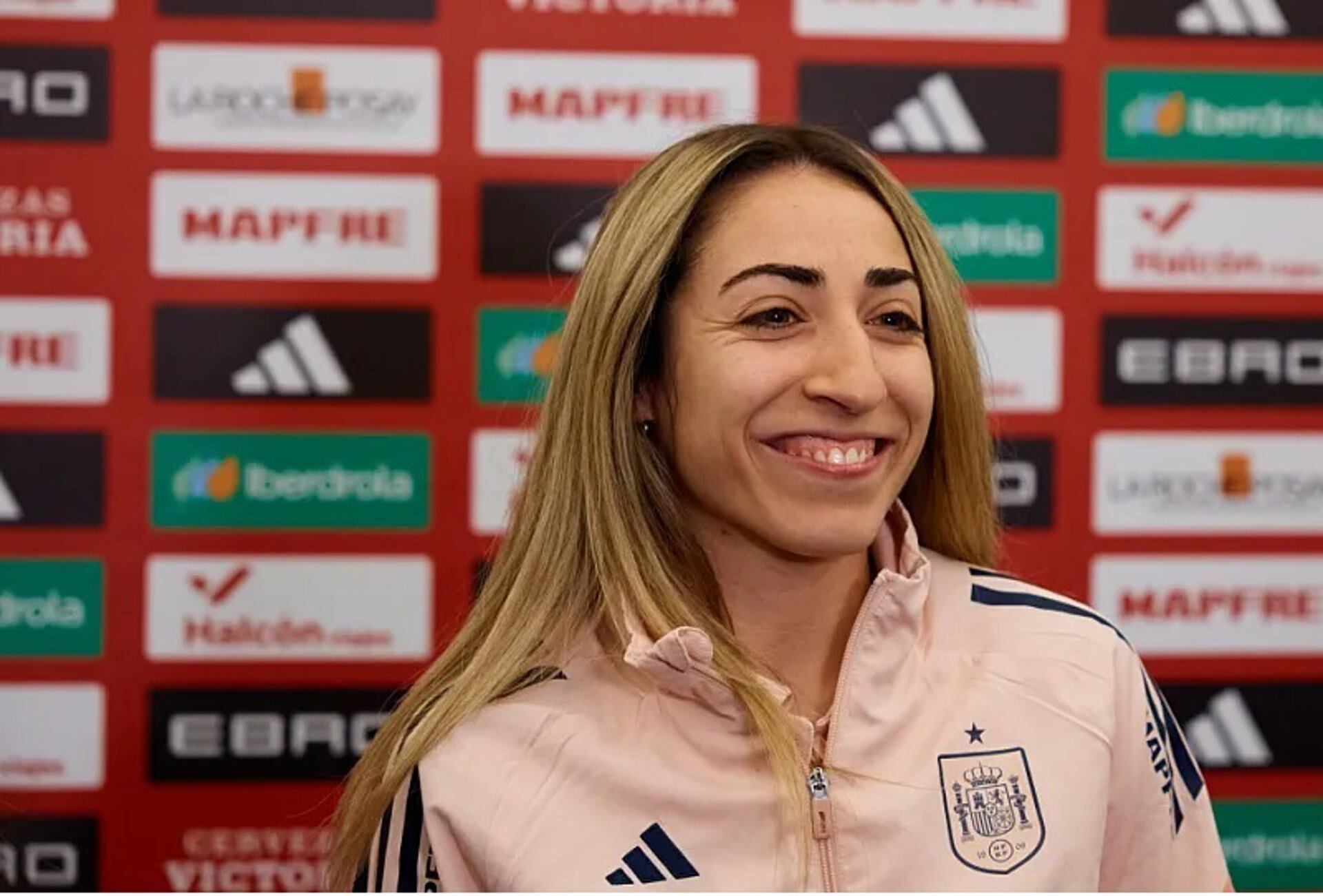 Olga Carmona: «Ya sabéis de la ambición de esta selección»