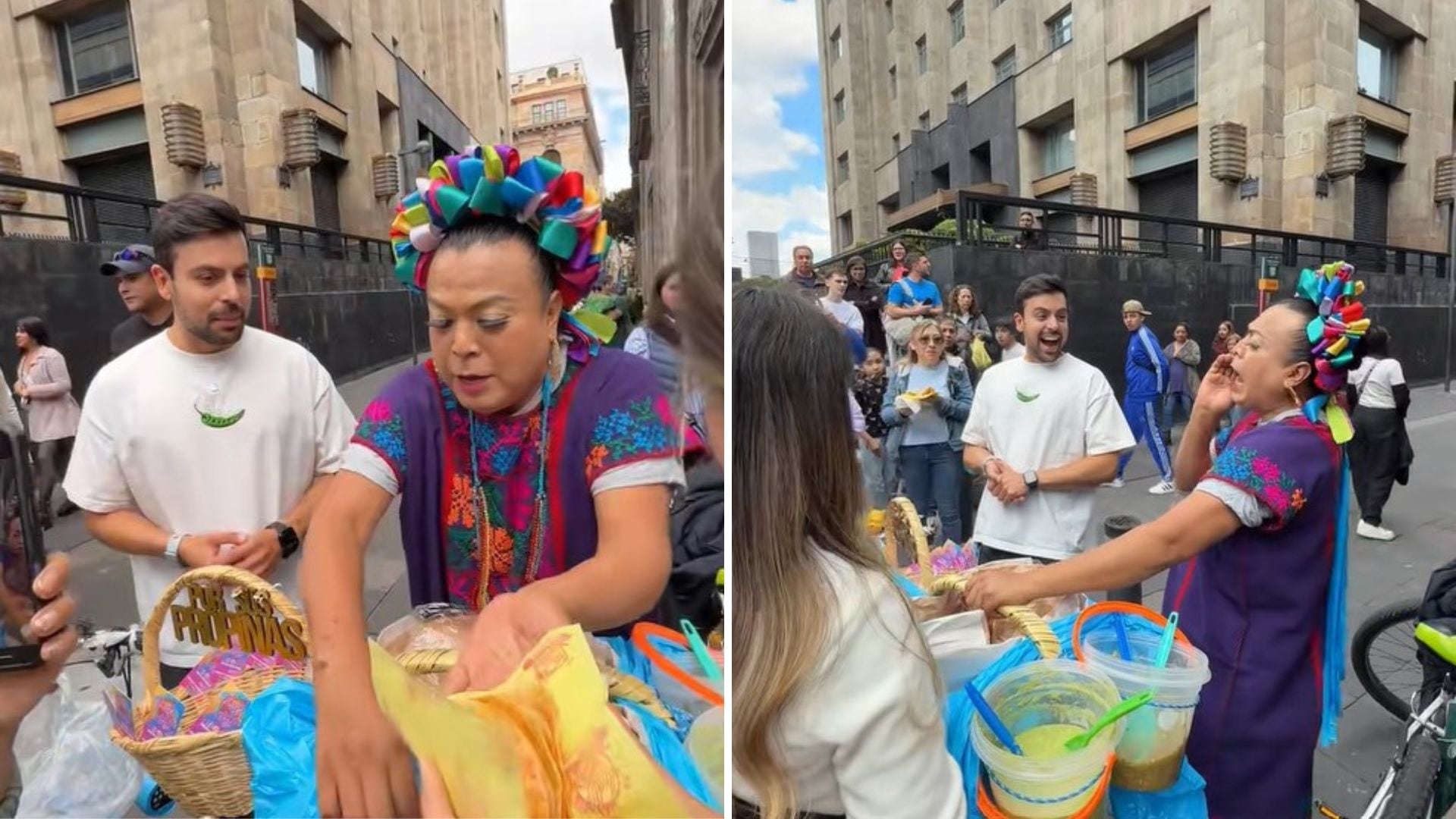 La acción reavivó la importancia de valorar el esfuerzo detrás del trabajo callejero.