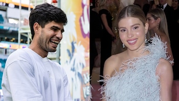 Carlos Alcaraz tuvo un romance en Miami con Victoria Iglesias, una de las gemelas de Julio Iglesias, meses antes de sus imágenes con otra chica en Nápoles