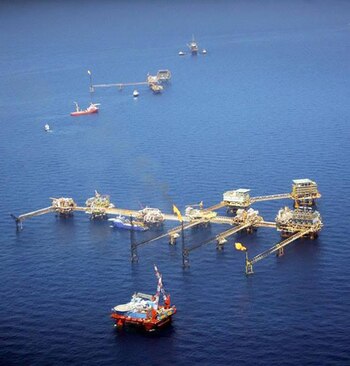 Así luce el yacimiento