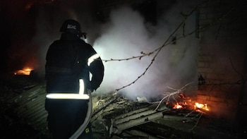 El ataque masivo ruso impactó