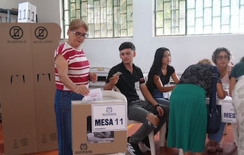 La Registraduría Nacional del Estado Civil dispuso que los jurados de votación de la primera vuelta en Colombia repitan esa función en la segunda vuelta del 21 de junio - crédito @Registraduria/X