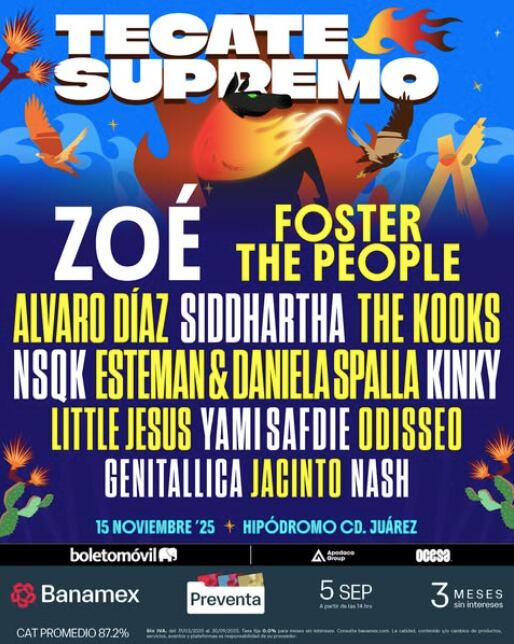Cartel oficial. (Instagram)