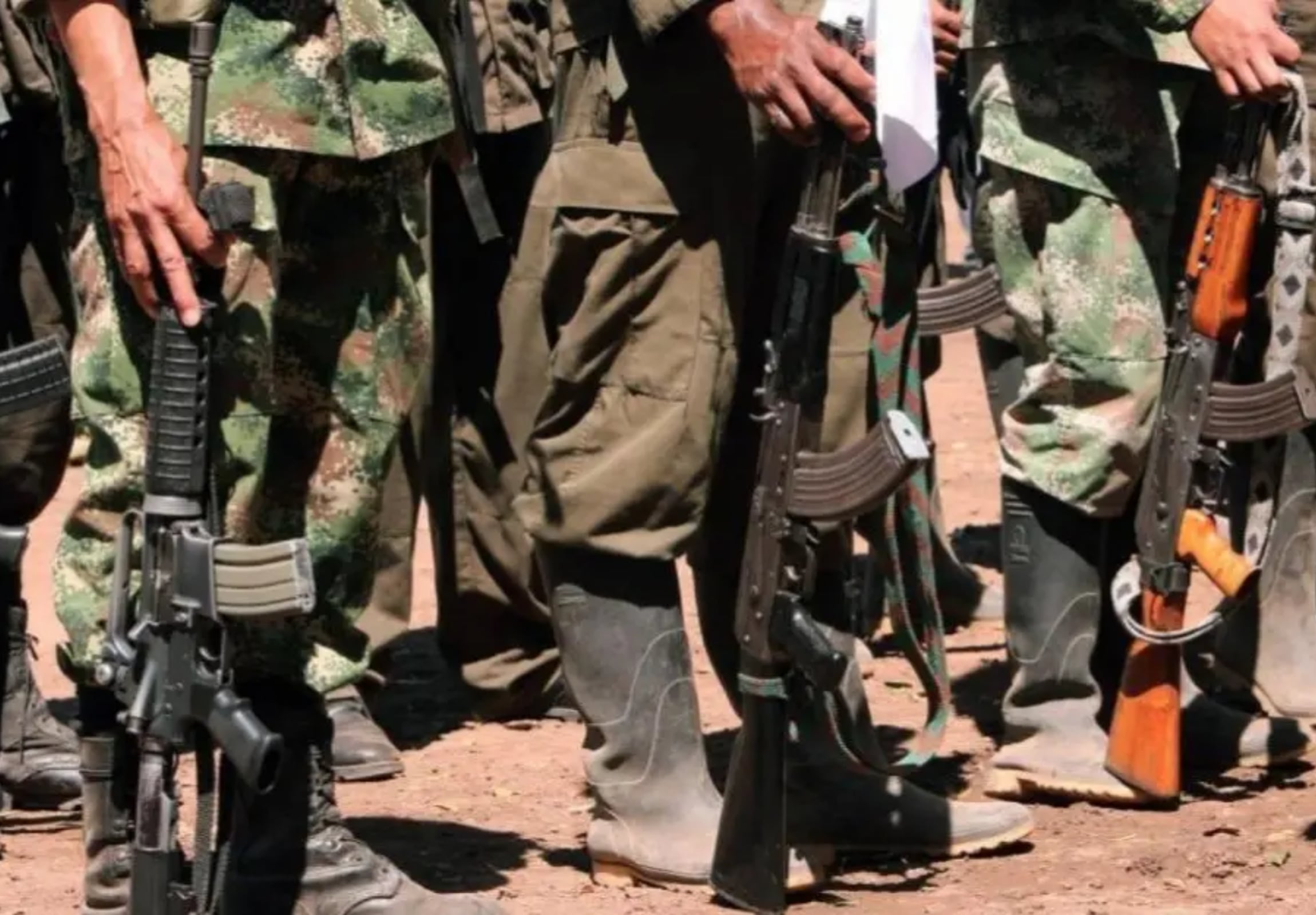 Los enfrentamientos se registran en Tame, Arauca - crédito Colprensa