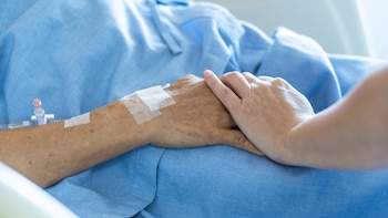 Paciente en un hospital (Shutterstock)