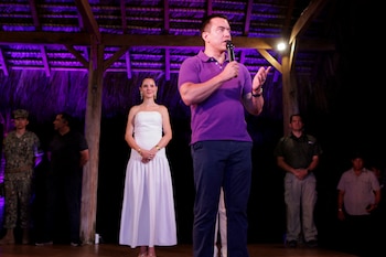 Daniel Noboa celebró su victoria