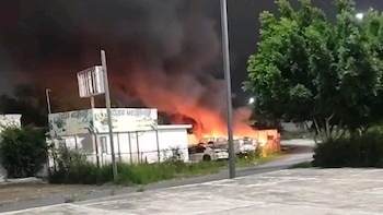Detención de ‘objetivo prioritario’ desata bloqueos y ataques contra cámaras de vigilancia en Reynosa