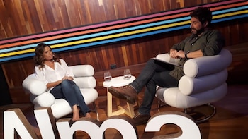 Iván Noble y Julieta Ortega