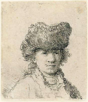Rembrandt van Rijn, Self-portrait in