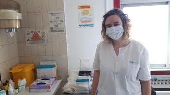 Nerea alertó a sus amigos