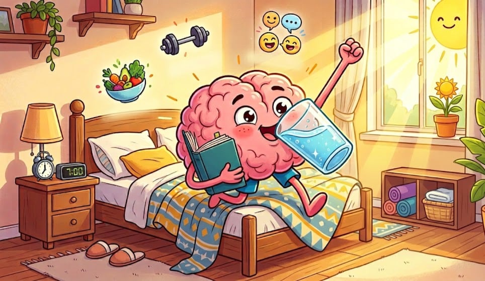 Los hábitos matutinos saludables pueden jugar un papel clave en la prevención de la demencia, según especialistas citados por EatingWell (Imagen Ilustrativa Infobae)