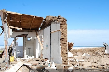 En 2010 ocurrió el sismo fuerte más reciente de Chile.
(Archivo Fotográfico y Digital de la Biblioteca Nacional de Chile)