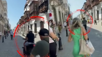 Una turista turca fue víctima