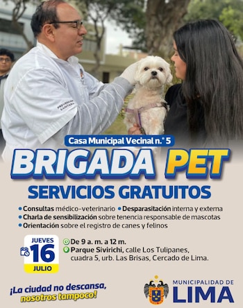 La campaña se llevará a cabo este jueves 16 de julio - Créditos: Municipalidad de Lima.