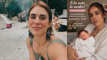 Carolina Ramírez desmintió rumores sobre el nacimiento de su bebé: “Mi mamá se comió el cuento”