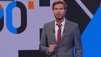 Aunque es diestro, Sebastián Vignolo