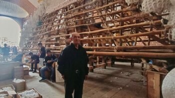 El artesano Víctor Hurtado Castro,