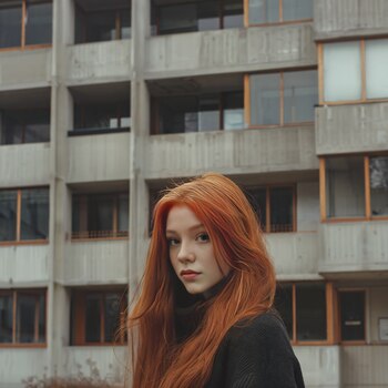 Una de las finalistas, la