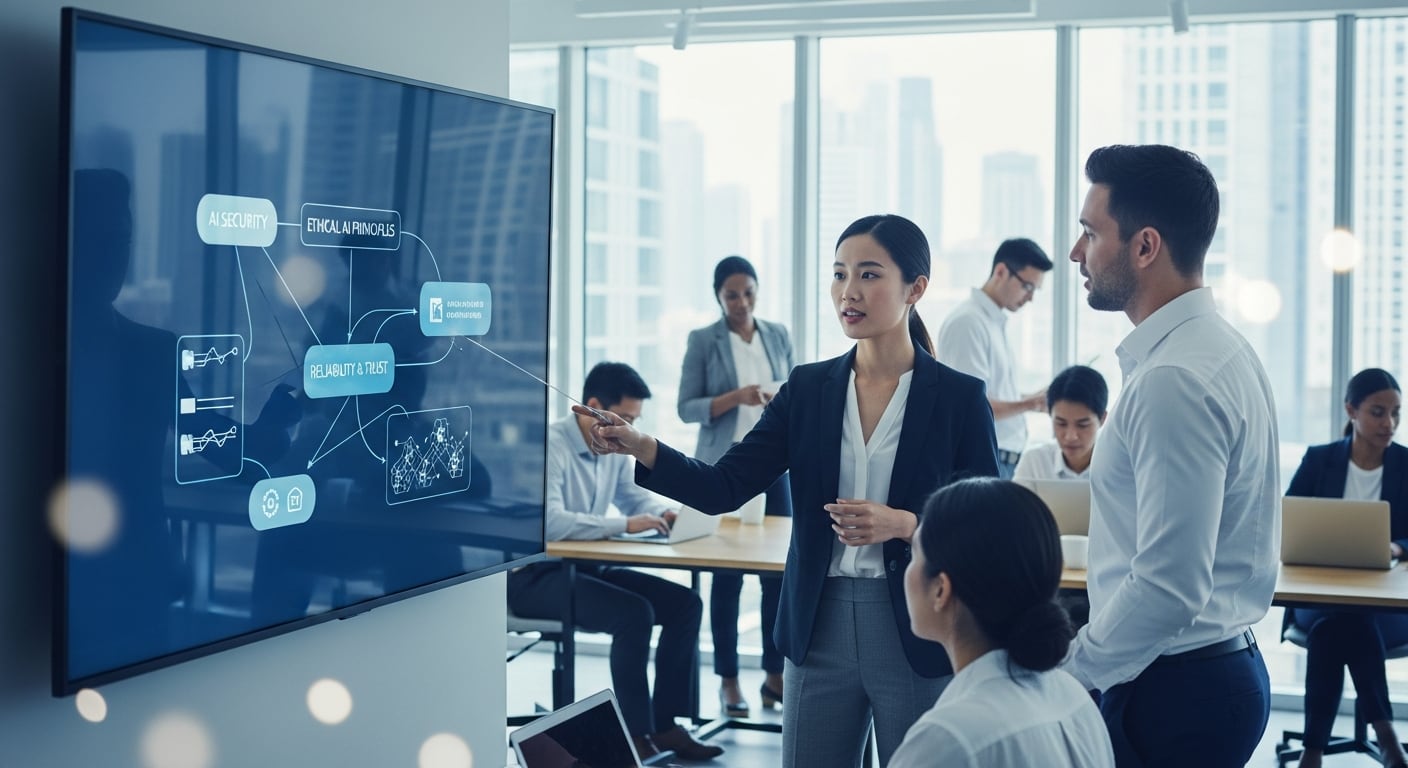 En Colombia, dos de cada tres MiPymes ya reportan uso de inteligencia artificial según cifras presentadas recientemente. (Imagen Ilustrativa Infobae)