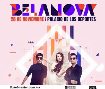 Así anunció Belanova su concierto