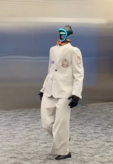 Una empresa japonesa busca que los robots humanoides se integren más a los espacios públicos. (GMO AI & Robotics)
