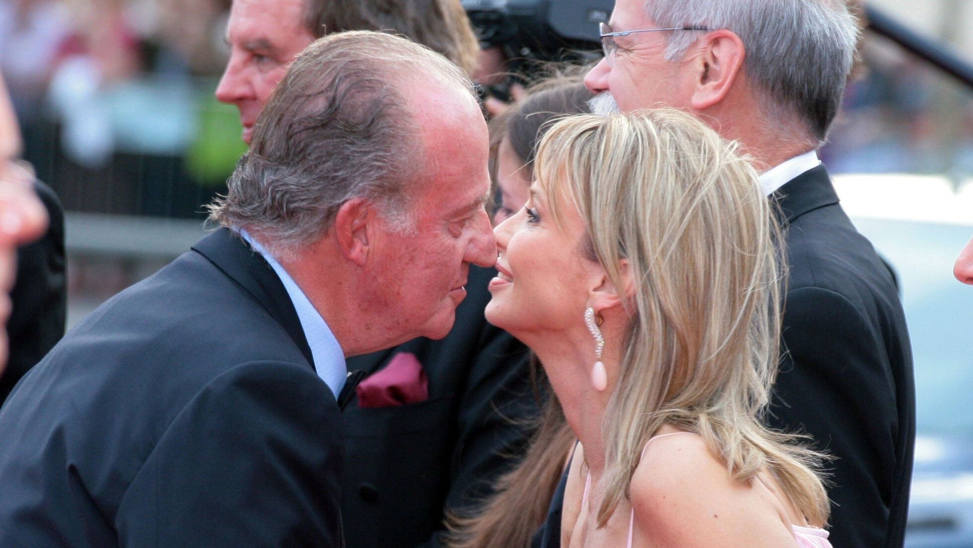 El Rey Juan Carlos y Corinna Larsen. (IMAGEN DE ARCHIVO).