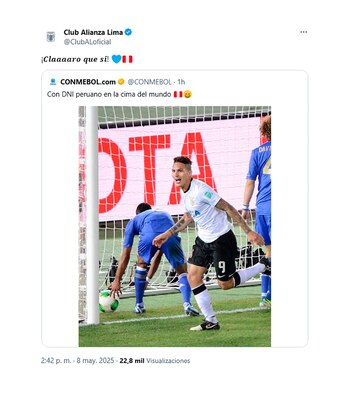 El intercambio entre Alianza Lima