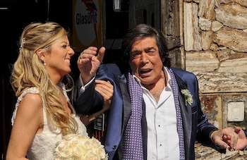 Cacho Castaña y Marina Rosenthal