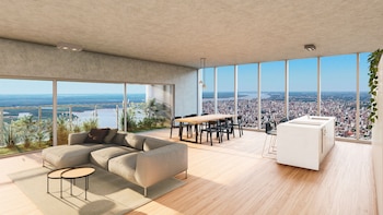 Vista desde una vivienda con