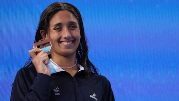 La argentina Agostina Hein tuvo una histórica actuación en el Pan Pacific Championships con récord y medalla