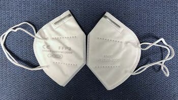 Las mascarillas tenían el etiquetado