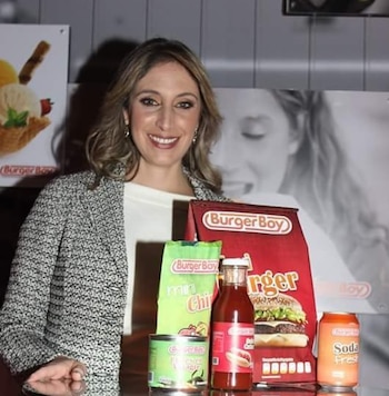 La vicepresidenta de la empresa,