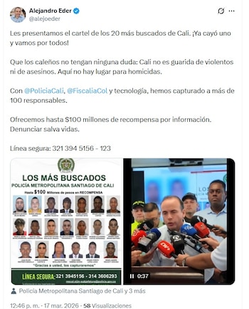 El alcalde de Cali, Alejandro