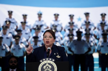La presidenta de Honduras, Xiomara Castro. (FOTO: REUTERS/Fredy Rodriguez)