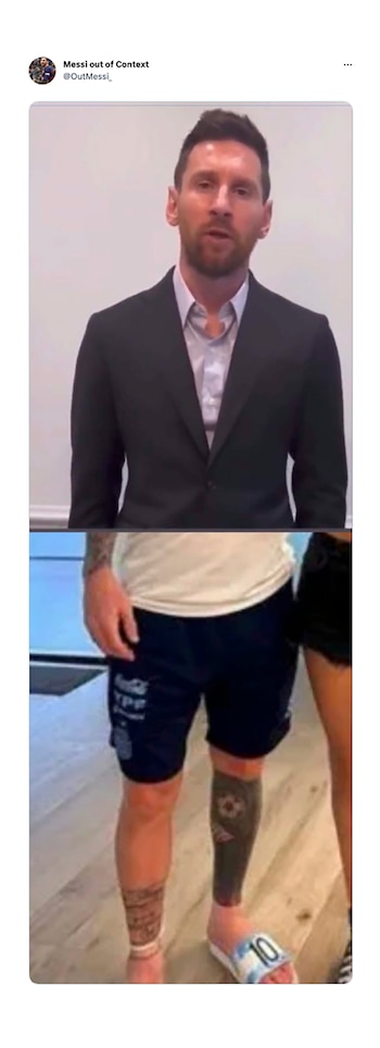 memes disculpas messi psg