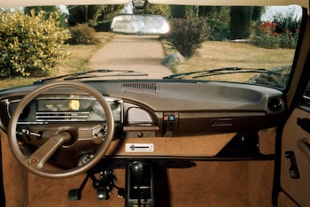 Podían viajar cómodamente cinco personas