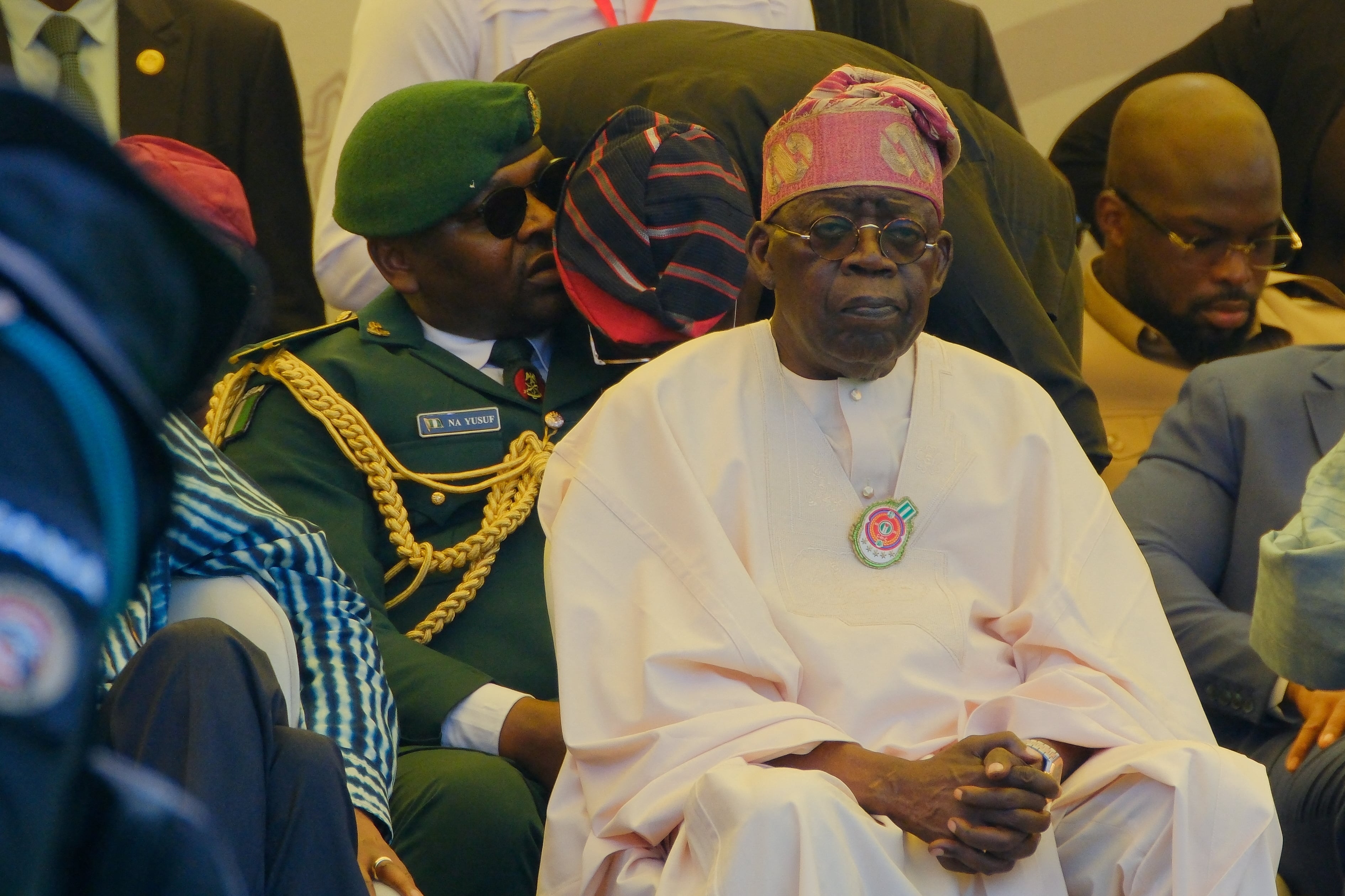 El presidente de Nigeria, Bola Ahmed Tinubu (REUTERS)